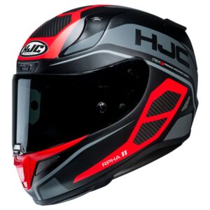 Casco integral HJC RPHA11 Saravo Negro / Rojo - Imagen 1