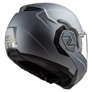 LS2 FF906 Advant Solid Titanium Matt Modular Helmet - Image 4