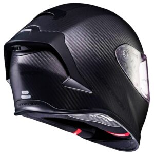SCORPION Exo R1 Evo Air Carbon Black Gloss Full-Face Helmet - Image 2