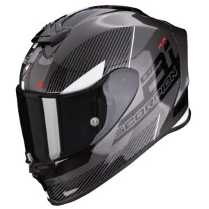 Casco integral SCORPION Exo R1 Evo Air Final Gris / Negro / Blanco - Imagen 1