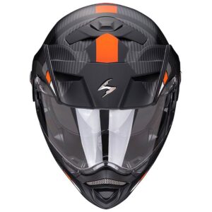 SCORPION ADX2 Camino Black Matt / Orange Modular Helmet - Image 3