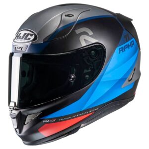Casco integral HJC RPHA11 Texen Negro / Azul / Rojo - Imagen 1