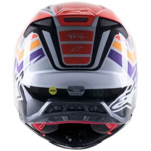 Casco de motocross ALPINESTARS Supertech SM10 TROY Lee Design Edition Cross / Endur Rojo - Imagen 4