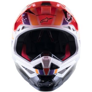Casco de motocross ALPINESTARS Supertech SM10 TROY Lee Design Edition Cross / Endur Rojo - Imagen 5