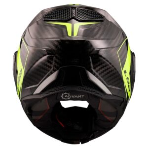 Casco modular LS2 FF901 Advant X Carbon Future II Amarillo Fluorine - Imagen 4