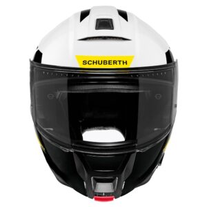 SCHUBERTH C5 Eclipse Yellow Modular Helmet - Image 3