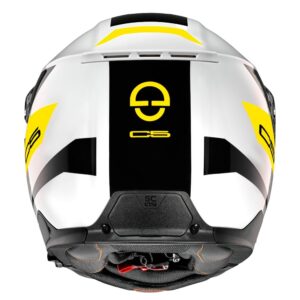 SCHUBERTH C5 Eclipse Yellow Modular Helmet - Image 4