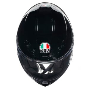 Casco integral AGV K6 Solid Negro - Imagen 4