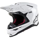 Casco de motocross ALPINESTARS Supertech SM8 Solid Blanco Brillo