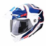 SCORPION ADX2 Camino White / Blue / Red Modular Helmet