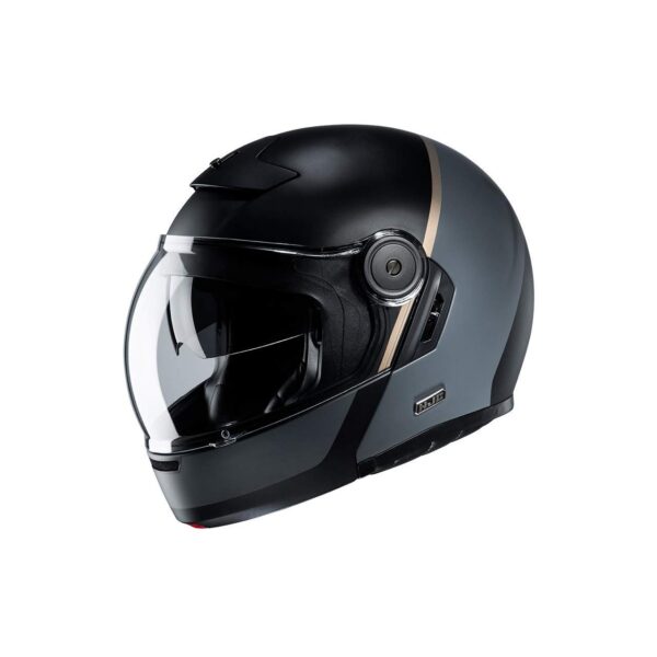 Casco modular HJC V90 Mobix Negro / Dorado