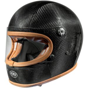 Casco integral PREMIER Trophy Platinum Carbon Negro - Imagen 1