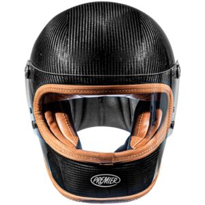 Casco integral PREMIER Trophy Platinum Carbon Negro - Imagen 3