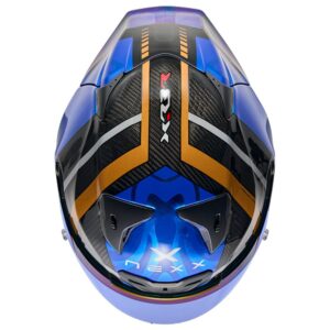 NEXX X.R3R Swirl Dark Blue Full-Face Helmet - Image 4