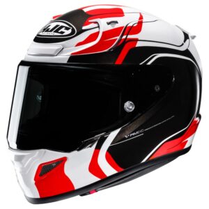 Casco integral HJC RPHA 12 Lawin Blanco / Rojo / Negro - Imagen 1
