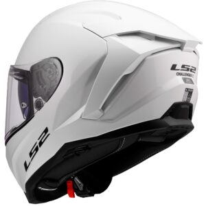 Casco integral LS2 FF817 Challenger II Monocolor Blanco - Imagen 3