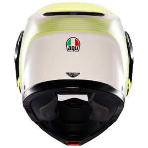 Casco modular AGV Streetmodular Iseo Blanco / Negro / Amarillo - Imagen 3