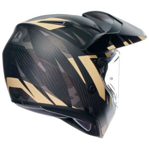 Casco trail AGV AX9 Carbon Steppa Trail Negro / Arena - Imagen 3