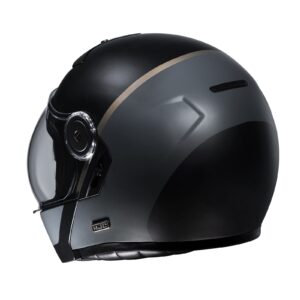Casco modular HJC V90 Mobix Negro / Dorado