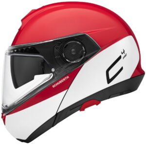 Casco modular SCHUBERTH C4 Pro Swipe Rojo