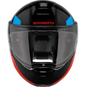 Casco modular SCHUBERTH C4 Pro Carbon Avio Negro / Azul