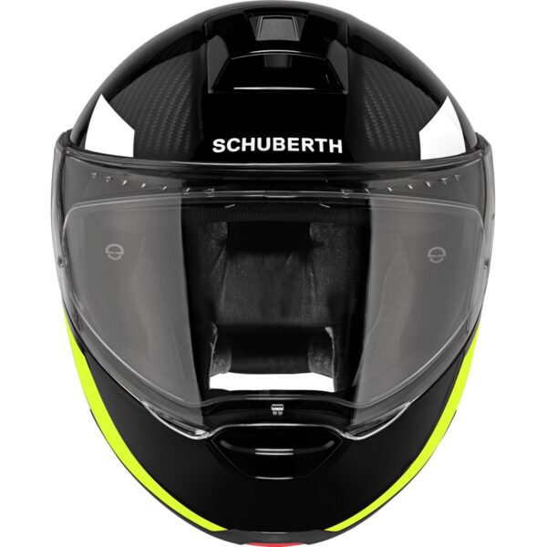 Casco modular SCHUBERTH C4 Pro Carbon Avio Negro / Amarillo