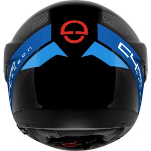 Casco modular SCHUBERTH C4 Pro Carbon Avio Negro / Azul