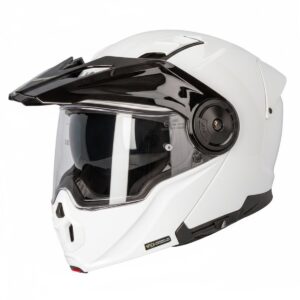 Casco integral 130R Hiro P / J Blanco Brillo - Imagen 1