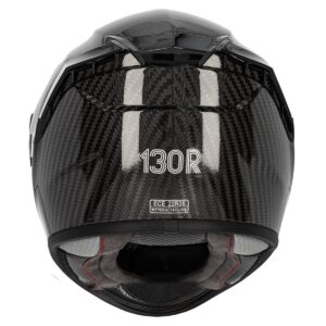 Casco integral 130R Kashima Carbon Negro Brillo - Imagen 4
