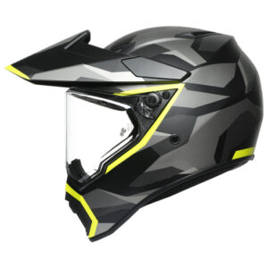 Casco trail AGV AX9 Siberia Negro Mate / Amarillo Flúor - Imagen 5
