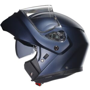 Casco modular AGV Streetmodular E2206 Mono Mate Profundo Azul - Imagen 3