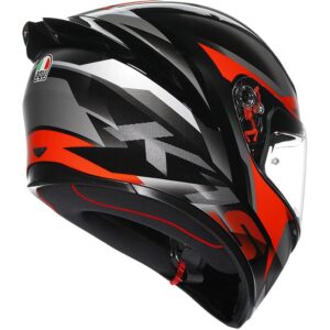 AGV K1 S Fastlap Black / Grey / Red Full-Face Helmet - Image 3