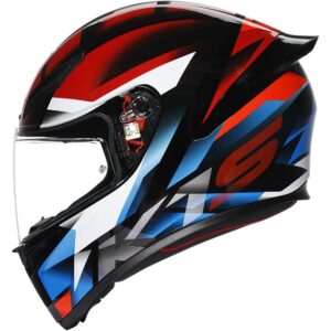AGV K1 S Fastlap Black / Red / Blue Full-Face Helmet - Image 2