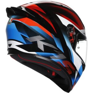 AGV K1 S Fastlap Black / Red / Blue Full-Face Helmet - Image 3