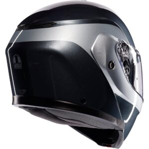 Casco modular AGV Streetmodular E2206 Levico Gris / Plata - Imagen 3