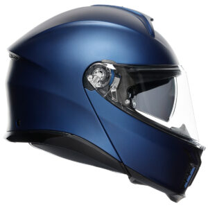 AGV Tourmodular Galassia Blue Matt Modular Helmet - Image 3