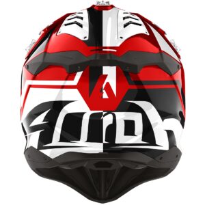 AIROH Aviator 3 League Red Gloss Motocross Helmet - Image 3