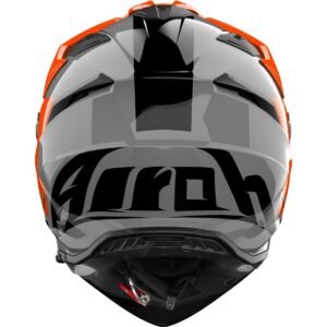 AIROH Bandit Tune Orange Full-Face Helmet - Image 2