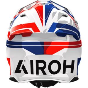 AIROH Twist 3 Dynasty Red / Blue Gloss 2026 Motocross Helmet - Image 3