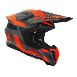 AIROH Twist 3 Dynasty Orange Matt 2026 Motocross Helmet - Image 2