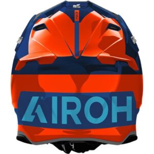 Casco de motocross AIROH Twist 3 Fancy Naranja / Azul Brillo 2026 - Imagen 3
