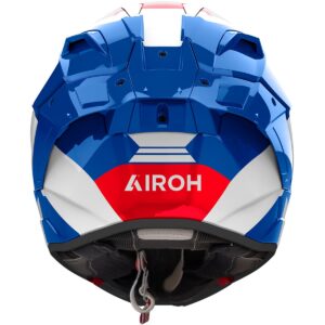AIROH GP 800 Competition Blue / Red Full-Face Helmet - Image 2