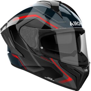 Casco integral AIROH Matryx Wide Rojo - Imagen 3