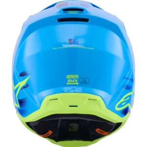 Casco de motocross ALPINESTARS S-M3 Force Cian 2026 - Imagen 3