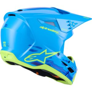 Casco de motocross ALPINESTARS S-M3 Force Cian 2026 - Imagen 4