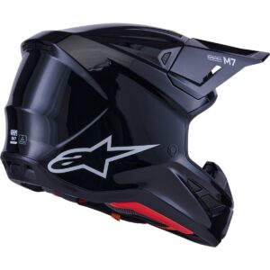 Casco de motocross ALPINESTARS S-M7 Negro 2026 - Imagen 4