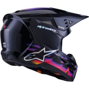 Casco de motocross ALPINESTARS S-M3 Force Negro 2026 - Imagen 4