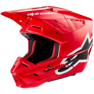 Casco de motocross ALPINESTARS S-M5 Corp Bright Rojo 2024 - Imagen 1