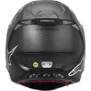 Casco de motocross ALPINESTARS Supertech S-M10 Fame Negro Carbon M&G 2024 - Imagen 3