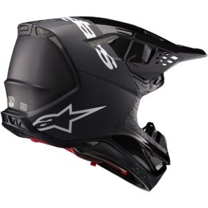ALPINESTARS Supertech S-M10 Flood Black / Dark Gray M&G 2024 Motocross Helmet - Image 2